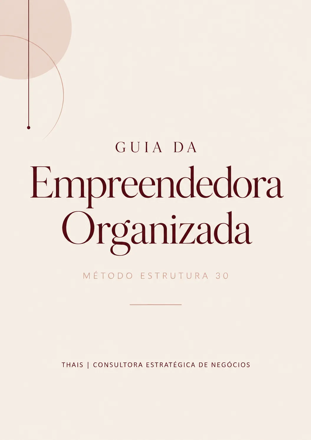 Guia da Empreendedora Organizada
